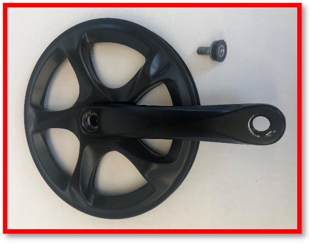 CRANK, RIGHT W/ CHAINWEEL