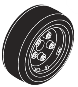 ASSEMBLY,REAR WHEEL,942