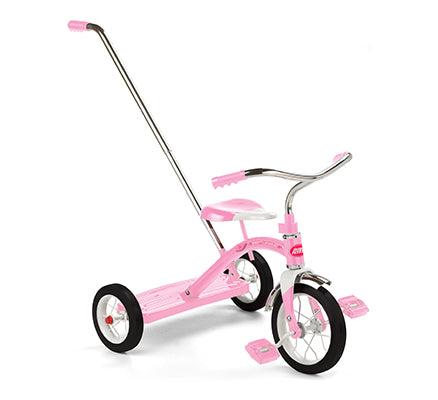 Model 34TP Classic Pink Trike w Push Handle Parts