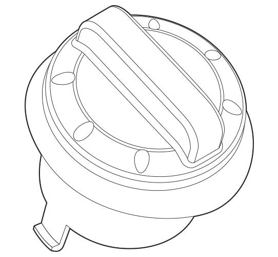 GAS CAP ASSEMBLY- 603