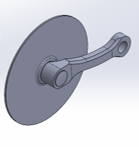 CHAINWHEEL AND CRANK ARM, R, 835