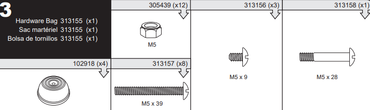 HARDWARE BAG - W8Z