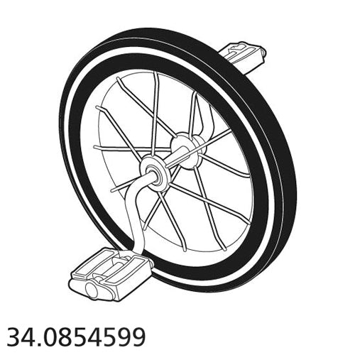 10" Front Wheel Assembly