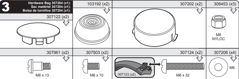 HARDWARE BAG -3958