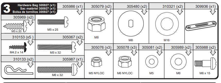 HARDWARE BAG,942