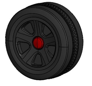 Model 998 Rear Wheel