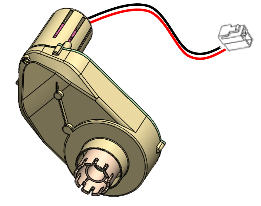 945 ASY, R GEARBOX & MOTOR LS