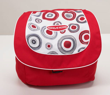 Rear Storage Bag in Whirl Pattern