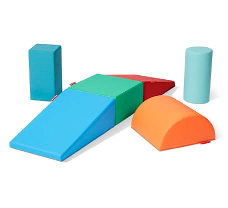 Model 722 Tumble Town Foam Blocks - Rainbow