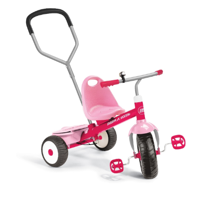 Model 53P Deluxe Steer & Stroll Trike® in Pink